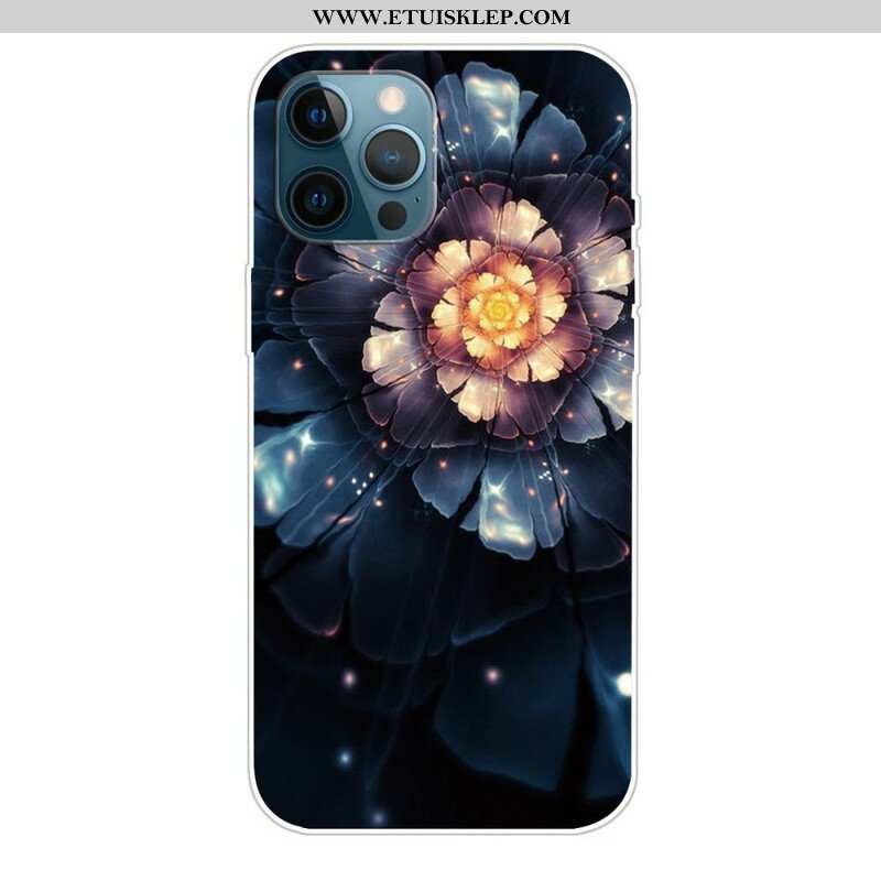 Etui do iPhone 13 Pro Max Elastyczne Kwiaty